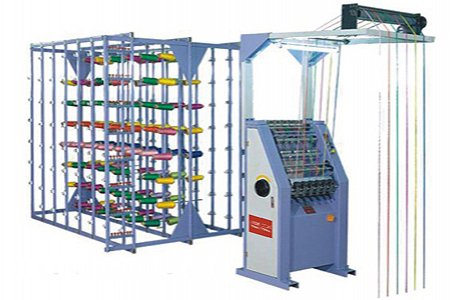 Máquina tejedora industrial de alta producción