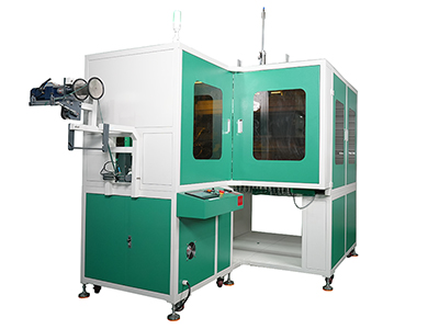 Máquina automática para cortar y recoger cuerda